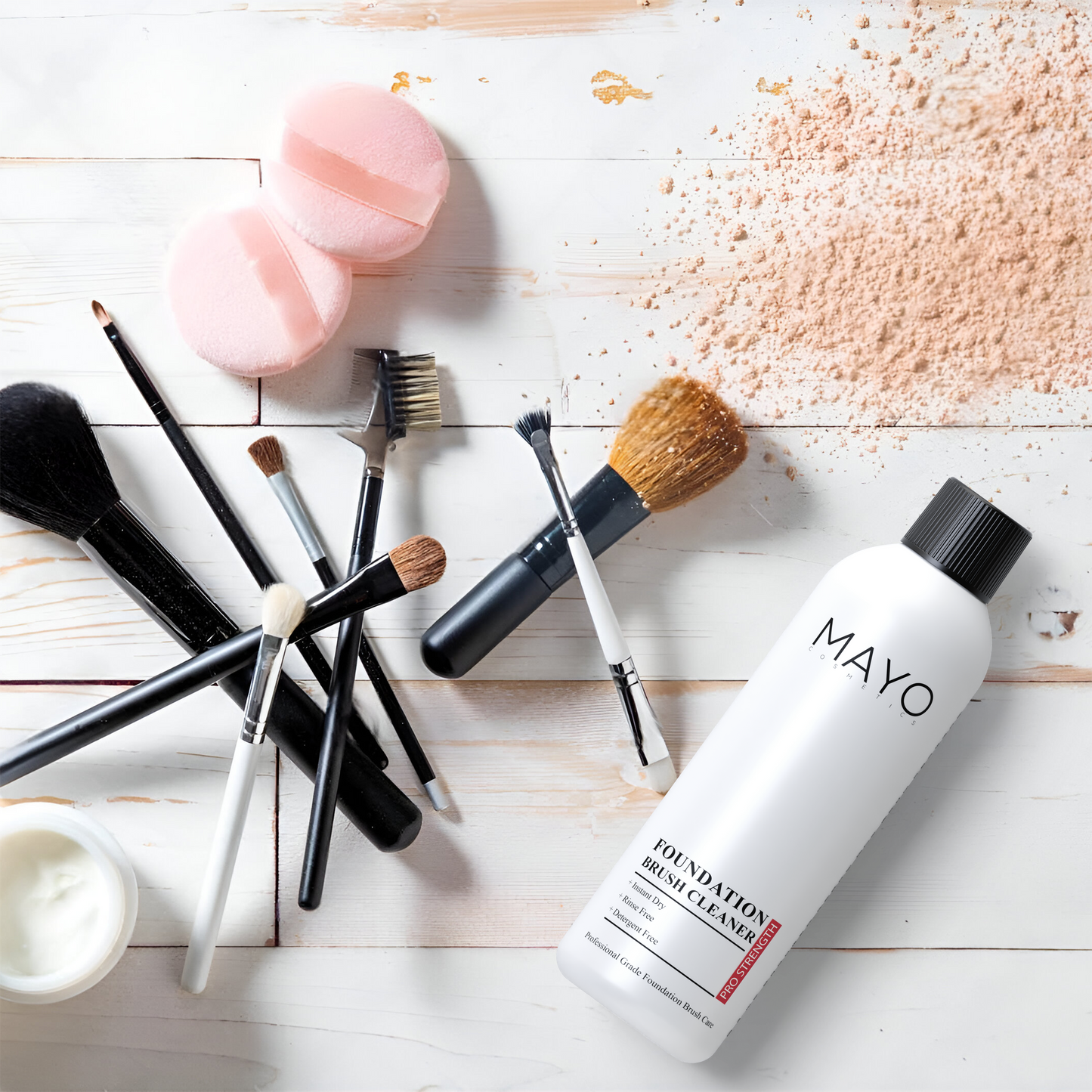 Foundation Brush Cleaner Pro-Strength